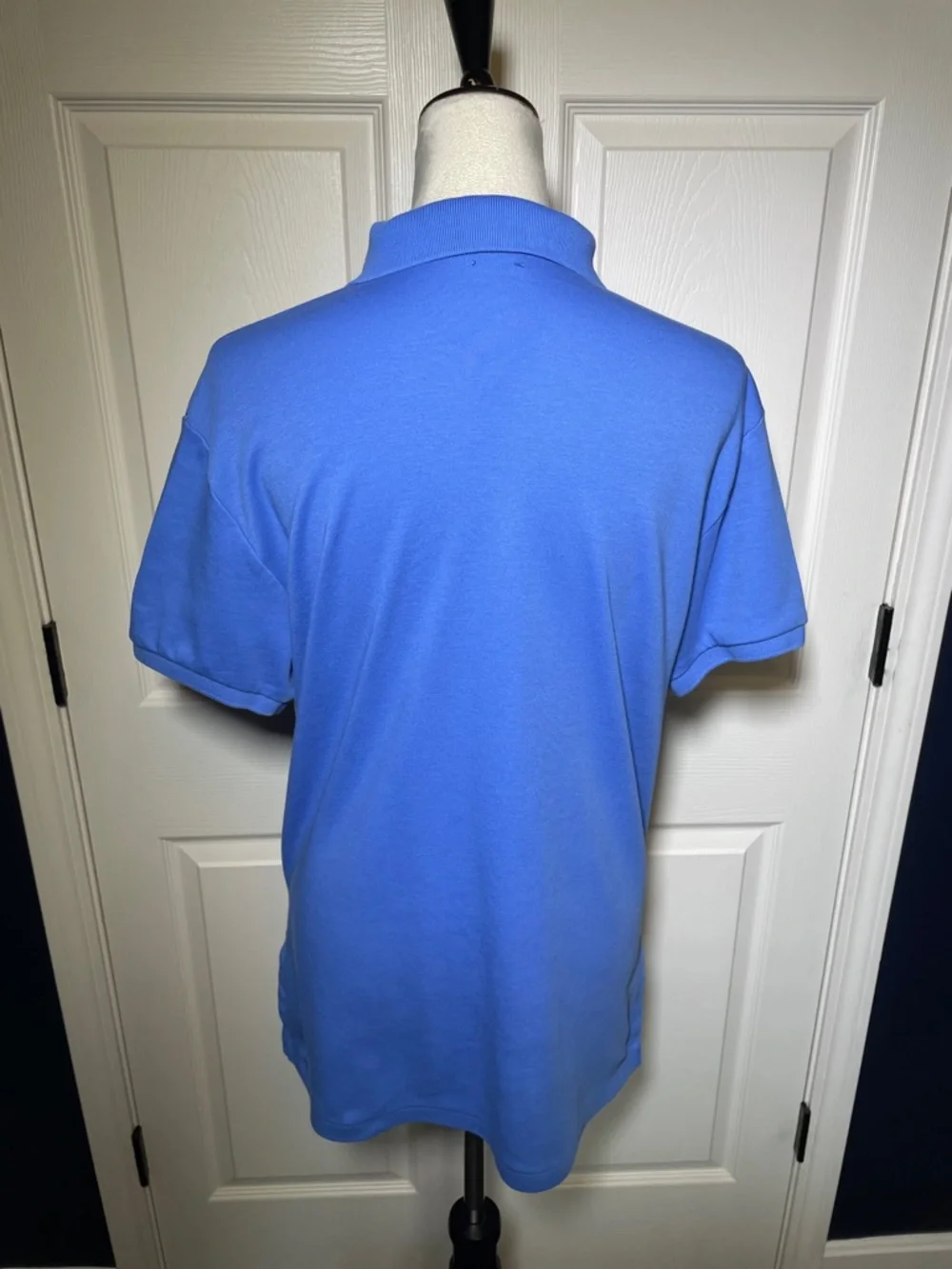 Polo Ralph Lauren Blue Short Sleeve Polo Yellow Polo Player Logo Size Medium‎